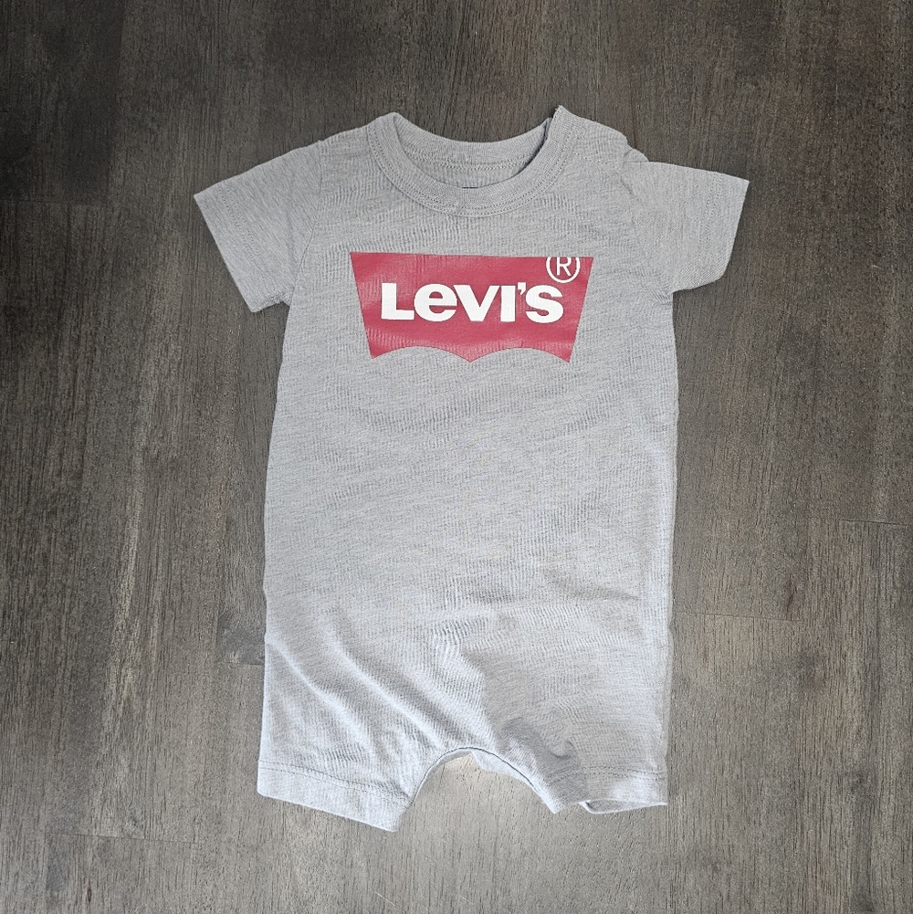 Levi's Baby Gray Romper